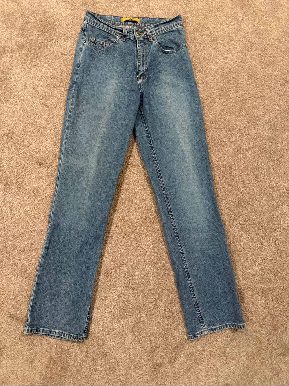 Vintage Ikeda 700 Series Jeans 26 Blue Straight Bootcut Y2K Denim